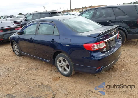 2012 Toyota Corolla S z USA, uszkodzony, nr VIN 5YFBU4EE1CP060632